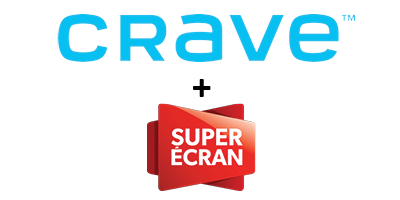 Crave + SUPER ÉCRAN logo